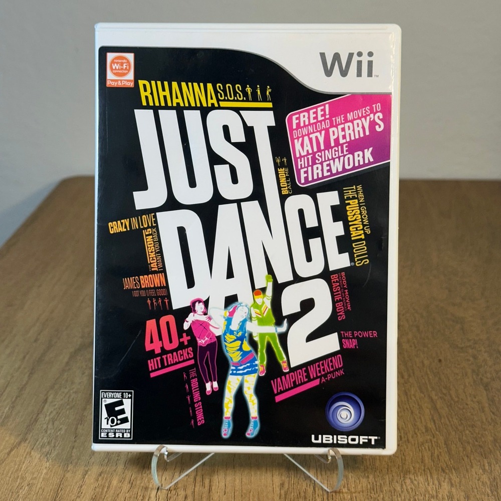 Just Dance 2 Nintendo Wii CIB Complete Tested Authentic Original Edition